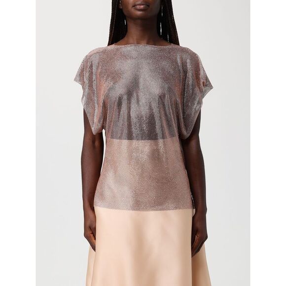 Alberta Ferretti Top Woman Blush Pink